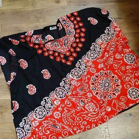 Metropolitan summer poncho art to wear OS - Picture 3 of 6